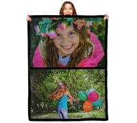 Mraxovid Personalised Custom Photo Blanket, Personalised Gifts, Gift For Home, Family Blanket, Mothers, Home Decor, 170x230cm