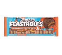 MrBeast Feastables Creamy Peanut Butter Cups 5 Pack