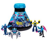 MrBeast Lab Hybrids Mega Pack, 4 Mix & Match Figures, 7 Accessories