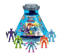 MrBeast Lab Hybrids Mega Pack, Reveal Different Hybrid Parts To Create 5 Mix & Match Action Figures, Including a Mega Torso Panther Experiment To Reveal Hybrid's Real Colors, Collect 30+ Beasts