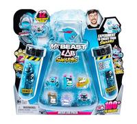 MrBeast Lab Swarms Mega Lab 12 Pk Hard Boiled - Experiment by Adding Water, Shaking The Test Tube & Revealing 12pk of 1" MrBeast Collectible Characters, Includes Special Edition Panther