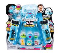 MrBeast Lab Swarms Mega Lab 12 Pk Vipermite - Experiment by Adding Water, Shaking The Test Tube & Revealing 12pk of 1" MrBeast Collectible Characters, 100+ to Collect, includes Special Edition Panther