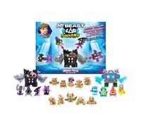 MrBeast Lab Swarms MEGA-TECH Instant Team Up Pack, 2 Swarms, 18 Beasts | Snap up to 4 Micro Beasts onto the 2-inch MEGA Frame, 18 Micro Beasts, create custom loadouts, Amazon Exclusive