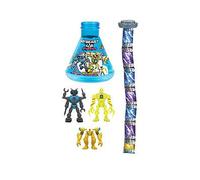 MrBeast Lab Hybrids Multi Pack, Reveal Different Hybrid Parts To Create 2 Mix and Match Action Figures, Plus Parts Of The Golden Panther Dragon, Fuse Millions Of Beast Combinations, Collect 30 Beasts