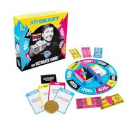 MrBeast The Ultimate Party Game for Friends - Timed Stunts | Spin the wheel, draw Challenge, Duel, Party, or Side Quest cards, group games for adults