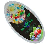 MrBlastin 100 Mix Cigarette Crushballs Pack Dispenser Case of Flavoured Pop Aroma Crush Balls Capsules for Filter Tips Insertion Click On Beads (Mixed)