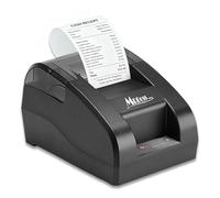 MRBOSS 2“ 58mm POS Cash Register Portable Thermal Receipt Printer with High Speed Printing USB+Bluetooth Interface for Supermarket Restaurant Retail Sales Kitchen Support Windows Android MAC