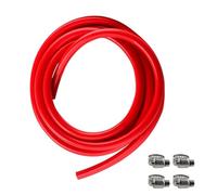 MRbrew 10 Feet CO2 Tubing, PVC CO2 Hose With Hose Clamps I.D. 5/16” Gas Line for Kegerator co2 Dispenser Beer System Draft Beer Home Brewing & Multiple Setups