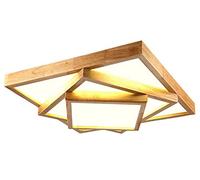 MRBVAOXVD Chandeliers,20W Indoor Modern Led Wood Ceililight with Remote Control - Semi-Ffittings for Lounge, Bedroom, Liviroom, Diniroom, Study