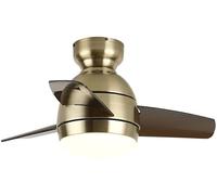 MRBVAOXVD Chandeliers,Bronze Ceilifan with Remote Control & Adjustable Color Temperature - Habibaall Modern Fan for Air Circulation and Lighting