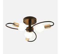 MRBVAOXVD Chandeliers,Ceililight E27 - Modern Liviroom Ledp 6 Head - Atmosphere Lightifor Home Decor - Warm Dulightin/Black and D/3 Head