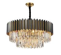 MRBVAOXVD Chandeliers,Crystal 4 Lights Ceilingp - Modern Roundp for Diniroom Bedroom Liviroom - Elegant Lightifixture/80Cm