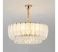MRBVAOXVD Chandeliers,Crystal Ceililight Fixture, Nordic Leaf for Bedroom and Kitchen Island
