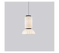 MRBVAOXVD Chandeliers, Nordic Style Silk Light Retro Art Lantern B& Diniroom Lightibedroomp Fixtures/3 Color Chaeable/a