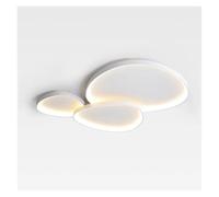 MRBVAOXVD Chandeliers, Nordicmalist Led Ceilifor Liviroom Bedroom Officep Home Decor Luster Lightifixture/Remote Dimmi/White 62Cm