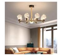 MRBVAOXVD Chandeliers, Post Modern Led Ceilifor Liviroom Bedroom Dinitable Restaurant Home Decorationp Indoor Lighting/3 Col/D77Cm