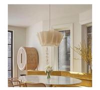 MRBVAOXVD Chandeliers,Wind Handmade Fabric Led Lights for Liviroom Hotel Restauranter Hangilight,Modern Lighti(Color 60Cm)/ Color/40Cm