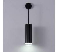 MRBVAOXVD Hertl Wallps,for Liviroom Cylindrical Wall Lantern Modern Led Wall Light Indoor Simple Decoration Wall Sconces Home Lotube Wall 3W Astigmatismp Sturdy/White/3000K/Black/Warm Light