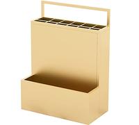 MRBVAOXVD Umbrella Rack Stand for Canes Walkisticks Umbrellas, Indoor/Porch/Liivroomholder, Modern Portable Umbrella Organizer with Drip Tray/D/38Cm*26Cm*60Cm