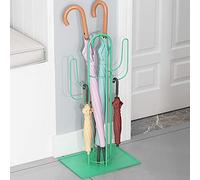 MRBVAOXVD Umbrella Rack Stand for Canes Walkisticks Umbrellas, Indoor/Porch/Liivroomholder, Modern Portable Umbrella Organizer with Drip Tray/Green/5