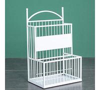 MRBVAOXVD Umbrella Rack Stand for Canes Walkisticks Umbrellas, Indoor/Porch/Liivroomholder, Modern Portable Umbrella Organizer with Drip Tray/White/Tall 68Cm/26.7 in