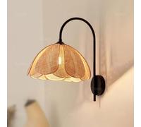 MRBVAOXVD Wallps,Abinlina Style Rattan Wall Sconce - Mid Century Wallp for Bedroom, Liviroom, and Hotels/M