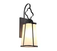 MRBVAOXVD Wallps,Hertl European Outdoor Waterproof Wallp Antbalcony Classical Lightifixture Glass E27 Wall Light Lantern Garden Outside Wall Spotlights/L