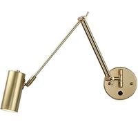 MRBVAOXVD Wallps,Hertl Industrial Swiarm Wall Sconce Switch Adjustabled Loarm Wall Mounted Readilight Black White Farmhouse Hardwire Wallp for Bedroom Bedside Headboard/D/K Color