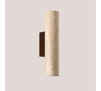 MRBVAOXVD Wallps,Hertl Marble Wall Light Indoor Strip up Down Wall Sconce Lolinear Light Fixture Bedside Wall Mountp Natural Stwall Lightifor Hallway Liviroom Bedroom House/Diameter 6 cm