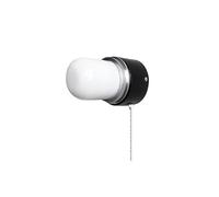 MRBVAOXVD Wallps,Hertl Mid Century Modern Milk White Glass Wall Sconce with Pull Cswitch Farmhouse Black Bedside Wallp Bathroom Vanity Lightall Hallway Ceililight for Liviroom Bedroom Porch/with C