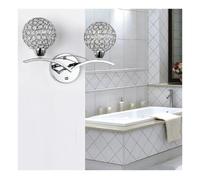 MRBVAOXVD Wallps,Hertl The Liviroom Bedroom Bedside Wallp Crystal Stairways Lighting,Indoor Wall Light/Sier/Cool White