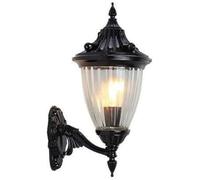 MRBVAOXVD Wallps,Hertl Wall Mount Modern Simple Outdoor Wallp Rustic Led Waterproof Outside Wall Light for Garden Porch Patio Garage Walkways Wall Lantern with Clear Ribbed Glass Process The New