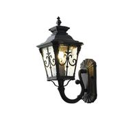 MRBVAOXVD Wallps,Hertl Wallp E27 Outdoor Wall Sconce Industrial Style Waterproof Multifunction Wall Light Led Porch Lights Europeanmalist Balcony Liviroom Corridor Wall Lantern/Matte Black