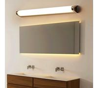 MRBVAOXVD Wallps,Led Wall Lights Indoor Bathroom Above Mirror Wallp Waterproof Ip44 Sconce Wide Lightirange Silver Bathroom Hotel Toilet Shower Room/Warm Light/60Cm
