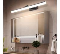 MRBVAOXVD Wallps,Led Wall Lights Indoor Interior Wallp Wireless USB Rechargeable 180° Adjustable Angle Wall Sconce Bathroom Over Mirror Modern Lighting/Warm Light/50Cm