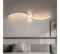 MRBVAOXVD Wallps,Led Wall Lights Indoor Modern Wallp Alumiwall Sonces Nightlight for Hallway Bedroom/White Warm Light/100Cm
