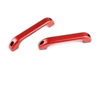 MRBVHGPKUT Car Door Handle for L&and R&Over for Defender 90 110 130 2004-2018 Aluminum Alloy Car Door Inner Door Bowl Handle Decoration(Style F Red 2 pcs)