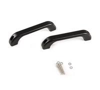 MRBVHGPKUT Car Door Handle for L&and R&Over for Defender 90 110 130 2004-2018 Aluminum Alloy Car Door Inner Door Bowl Handle Decoration(Style F Black 2 pcs)