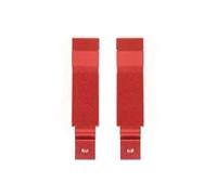 MRBVHGPKUT Car Door Handle for L&and R&Over for Defender 90 110 130 2004-2018 Aluminum Alloy Car Door Inner Door Bowl Handle Decoration(Style C Red 2 pcs)
