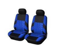 MRBVHGPKUT Car Seat Cushion 2+1 Car Seat Covers For Opel For Vivaro For Movano(Blue 2 Pcs)
