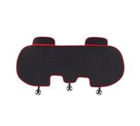 MRBVHGPKUT Car Seat Cushion Car Seat Cover Front Rear Backrest Cushion Auto Seat Protector For Nissan For X-Trail 2014-2022(Rear black red 1 pcs)