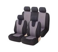 MRBVHGPKUT Car Seat Cushion For Citroen C2 C3 C4 For Cactus C5 C4 For Picasso C6 DS3 DS4 DS5 Fabric Car Seat Covers Set Seat Protection Cushion(5 seats-gray)