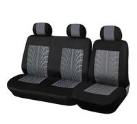 MRBVHGPKUT Car Seat Cushion For Opel For Vivaro 2+1 Seat Protectors Car Seat Cover(Type2 Black 3 Seat)