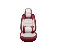 MRBVHGPKUT Car Seat Cushion For SEAT For Valiant For Arona For Ateca For Tarraco For Ibiza For Alhambra Universal Car Seat Cover(Black red 5 seats)