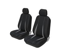 MRBVHGPKUT Car Seat Cushion Universal Car Seat Covers Seat Protectors For Opel For Corsa D 2008(Front pair gray)