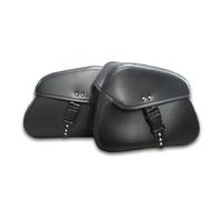 MRBVHGPKUT Motorbike Side Pannier Bag Motorcycle Tool Saddle Bag PU Leather for Suzuki(E)