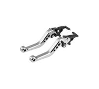 MRBVHGPKUT Motorcycle Brake Clutch Motorcycle Clutch Brake Handle Disc Drum Lever Accessories for Suzuki Gsr600 for Bandit LTZ 400 for V-Strom 650 Gsxr 600 for Streetfighter(Sliver Disc)