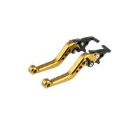 MRBVHGPKUT Motorcycle Brake Clutch Motorcycle Clutch Brake Handle Disc Drum Lever Accessories for Suzuki Gsr600 for Bandit LTZ 400 for V-Strom 650 Gsxr 600 for Streetfighter(Yellow Disc)