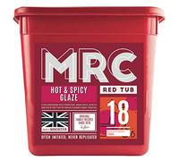 MRC Hot & Spicy Glaze 2.5kg - Professional Chilli Steak Seasoning for Meat, Poultry & Fish - Fiery & Flavourful Bulk Marinade - Free from MSG, Preservatives & Additives - Made in Manchester