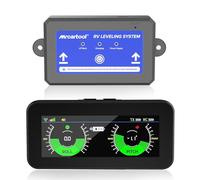 MRCARTOOL RV Levelig Sytem APPFree RV Leveler with with 3.5 Scree, Uiveral Wired Level Kit for RV, Camer, Travel Trailer, Fifth Wheel